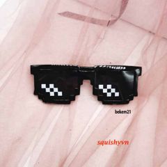 Kính Thug Life 6 Chấm - Mẫu Mới Hot Trend 2023, Kính Chất Lượng Cao Siêu Ngầu, Phù Hợp Chụp Ảnh Nhóm