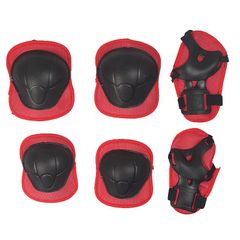 Bộ Bảo Hộ Chân Tay Đầu Gối Cho Bé - Bảo Vệ Khi Trượt Patin, Chạy Xe Đạp, Màu Sắc Đẹp, Dễ Điều Chỉnh, Phù Hợp 2.5-5 Tuổi