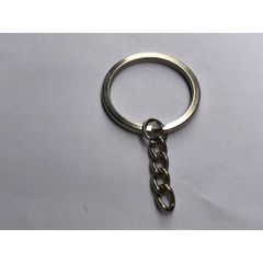Bộ 10 Móc Khóa Bằng Sắt Vòng Đôi Đơn Giản - Phụ Kiện Handmade Thời Trang - Quà Tặng Độc Đáo