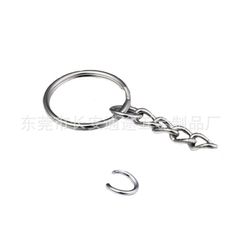 Bộ 10 Móc Khóa Bằng Sắt Vòng Đôi Đơn Giản - Phụ Kiện Handmade Thời Trang - Quà Tặng Độc Đáo