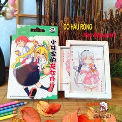 Bộ Bài Poker Miss Kobayashi's Dragon Maid - 54 Lá Thẻ Hoạt Hình Dễ Thương Cho Học Sinh - Quà Tặng Thích Hợp Cho Fan Manga Và Anime