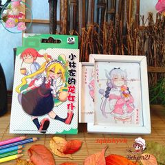 Bộ Bài Poker Miss Kobayashi's Dragon Maid - 54 Lá Thẻ Hoạt Hình Dễ Thương Cho Học Sinh - Quà Tặng Thích Hợp Cho Fan Manga Và Anime