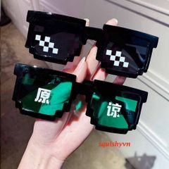 Kính Mát Meme 8 Bit Thug Life - Kính Râm Pixel Độc Lạ Thời Trang Cho Bé Và Người Lớn, Quà Tặng Ghi Điểm Tại Các Bữa Tiệc