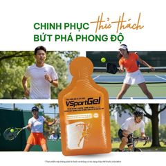 Gel Bổ Sung Năng Lượng VSportGel - Đột Phá Phong Độ Thể Thao, Hỗ Trợ Phục Hồi & Tăng Cường Sức Bền, L-Carnitine & Vitamin Nhóm B