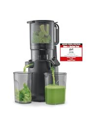 Máy Ép Chậm Caso Juice Fit Pro - Thiết Kế Sang Trọng Đen Nhám, Giữ Dưỡng Chất Tự Nhiên, Cửa Nạp XL 130 mm, Động Cơ 250W