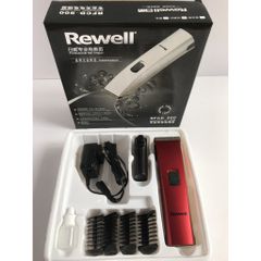 Tông Đơ Cắt Tóc Rewell CFCD-900 Không Dây - Pin Sạc 1200mAh, Lưỡi Titanium, Thiết Kế Thông Minh, Dùng Cho Trẻ Em và Người Cao Tuổi