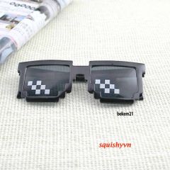 Kính Mắt Thuglife 6 Chấm MINECRAFT - Thời Trang Cao Cấp Nhiều Màu Sắc, Phong Cách Ngầu và Cute dành cho Nam Nữ