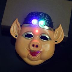 Mặt Nạ Phát Sáng LED Halloween - Mặt Cười Chú Hề Cosplay Độc Đáo Cho Tiệc Hóa Trang và Lễ Hội