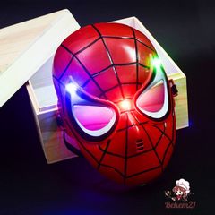 Mặt Nạ Phát Sáng LED Halloween - Mặt Cười Chú Hề Cosplay Độc Đáo Cho Tiệc Hóa Trang và Lễ Hội