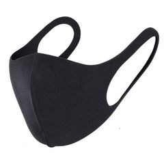 Khẩu Trang Vải Đen Trơn Hàn Quốc GUARD - Khẩu Trang Chống Bụi, Chống Nắng Cotton Cho Nữ và Nam, Phụ Kiện Hàng Ngày Tiện Lợi