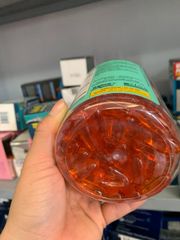 Dầu Cá Alaska Kirkland Signature 1400mg - 230 Viên Omega-3 Tự Nhiên Hỗ Trợ Tim Mạch và Sức Khỏe Xương
