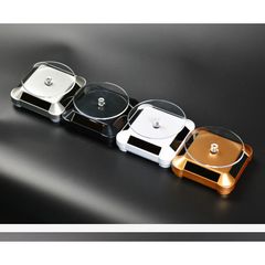 Đế Xoay 360 Độ Trưng Bày Sản Phẩm - Bàn Xoay Mica Năng Lượng Mặt Trời Quay Video, Chụp Ảnh, Trưng Bày Điện Thoại, Mỹ Phẩm, Đồ Trang Sức