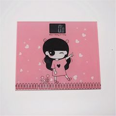 Cân Điện Tử Mặt Gấu Nâu Kính Cường Lực - Cân Sức Khỏe Gia Đình Dễ Thương, Chính Xác Đến 180kg, Màn Hình LCD Rõ Ràng