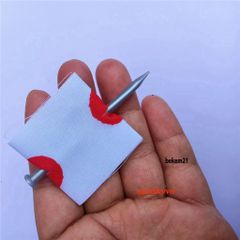 Giả Ngón Tay Bị Đinh Chọc - Phụ Kiện Troll Hài Hước Chân Thật Dành Cho Tiệc Halloween Và Trò Chơi Đùa Giỡn