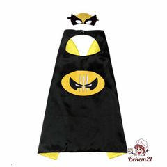 Mặt Nạ Hóa Trang Kinh Dị Halloween Hình Sói Đen - Áo choàng móng vuốt cho nam nữ, Phụ Kiện Tiệc Tùng Thú Vị