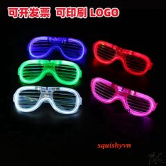 Kính LED Thug Life Phát Sáng Độc Đáo - Mắt Kính Huỳnh Quang Nhiều Màu Cho Tiệc Tùng, Bar, KTV, Sinh Nhật