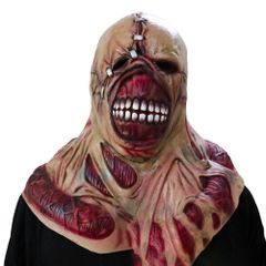 Mặt Nạ Cao Su Hóa Trang Đầu Lâu Zombie Ghost - Trang Phục Halloween Độc Đáo cho Lễ Hội và Sự Kiện