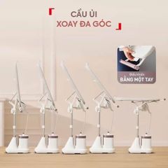 Bàn là hơi nước Tefal IXEO Vision QT1811E0 - Công suất 2400W, diệt khuẩn 99.9%, ủi nhanh, dễ sử dụng, bảo hành 2 năm chính hãng