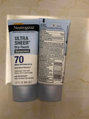 Kem Chống Nắng Neutrogena Ultra Sheer Dry Touch - Bảo Vệ Da Toàn Diện, Chống Nắng UVA/UVB, Phù Hợp Hoạt Động Ngoài Trời, Không Nhờn Rít
