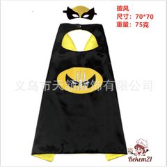 Mặt nạ người sói và áo choàng móng vuốt Halloween - Trang phục hóa trang vui nhộn cho bé và người lớn, chất liệu nhựa và satin mềm mại