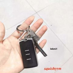 Cân Tiểu Ly Điện Tử Mini Móc Khóa Chính Xác 200g - Thiết Kế Remote Siêu Nhỏ Gọn, Độ Chia 0.01g, Màn Hình LCD Sáng Nền Xanh