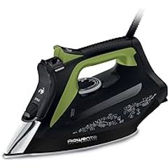 Bàn là Hơi Nước Rowenta DW6330 - Công Suất 2700W, Khử Cặn, Mặt Bàn Microsteam 400HD - Sản Xuất Tại Đức, Màu Đen/Nâu