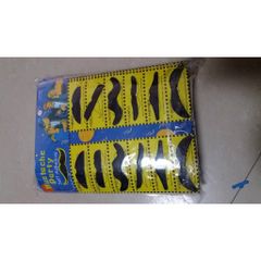 Bộ 12 râu giả phong cách lịch lãm cho nam - Mô hình râu giả độc đáo cho bữa tiệc hóa trang, Dễ sử dụng, Thời trang