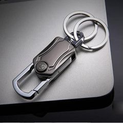 Móc Khóa Con Quay Inox Cao Cấp - Mở Nắp Chai Sang Trọng, Chịu Lực 10kg, Dụng Cụ Tiện Ích Ô Tô, Xe Máy Nhật Bản