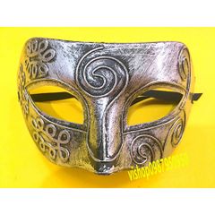 Mặt Nạ Nửa Mặt Bạc Si Cổ Điển - Phụ Kiện Halloween Thời Trang Đẹp Cho Tiệc Hóa Trang, Sự Kiện, Lễ Hội