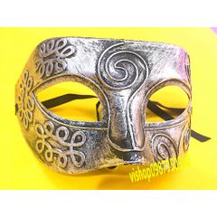 Mặt Nạ Nửa Mặt Bạc Si Cổ Điển - Phụ Kiện Halloween Thời Trang Đẹp Cho Tiệc Hóa Trang, Sự Kiện, Lễ Hội