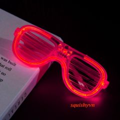 Kính Mát Gắn Đèn LED Phát Sáng Nhiều Màu - Kính Thời Trang Dạo Phố, Tiệc Sinh Nhật, Lễ Hội Vui Nhộn