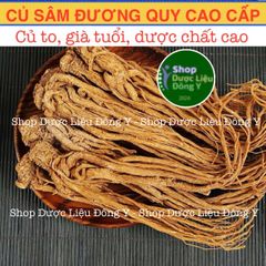 Đương Quy Củ 100g - Thực Phẩm Khô Tự Nhiên Hỗ Trợ Cường Huyết, Giảm Đau Kinh Nguyệt, Tăng Cường Sức Khỏe Phụ Nữ