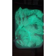 Bột Dạ Quang Phát Sáng Màu Xanh Lục 100g - Chất Liệu Handmade Độc Đáo, Tạo Mực, Sơn Phát Sáng, Trang Trí Ấn Tượng