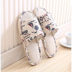Dép đi trong nhà Hàn Quốc - Đế cao su họa tiết Bông Tuyết sang trọng, chống trơn trượt, phù hợp cho cả nam nữ, kích thước 37-45