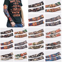 Combo 100 Đôi Găng Tay Hình Xăm Tatoo Chống Nắng - Bít Tất Tay Mẫu 3D Độc Đáo, Thời Trang Hè Việt Nam