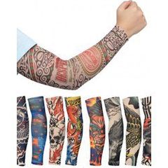 Combo 100 Đôi Găng Tay Hình Xăm Tatoo Chống Nắng - Bít Tất Tay Mẫu 3D Độc Đáo, Thời Trang Hè Việt Nam