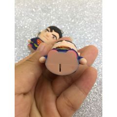Móc Khóa Superman Đèn LED Phát Sáng - Âm Thanh Độc Đáo, Móc Khóa Siêu Nhân Xanh Ngộ Nghĩnh, Quà Tặng Đáng Yêu, Phụ Kiện Thời Trang