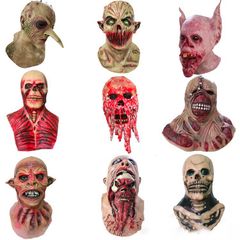Mặt Nạ Hóa Trang Halloween Cao Su Khuôn Mặt Đáng Sợ - Đặc Biệt Chất Lượng Cao, Phụ Kiện Thời Trang Ma Quái