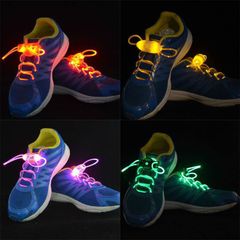 Dây Giày LED Phát Sáng Đôi - Dây Giày Dạ Quang Nhiều Màu, Phù Hợp Với Mọi Loại Giày, Hoàn Hảo Cho Tiệc Tùng Và Chạy Bộ Ban Đêm