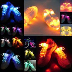 Dây Giày LED Phát Sáng Đôi - Dây Giày Dạ Quang Nhiều Màu, Phù Hợp Với Mọi Loại Giày, Hoàn Hảo Cho Tiệc Tùng Và Chạy Bộ Ban Đêm