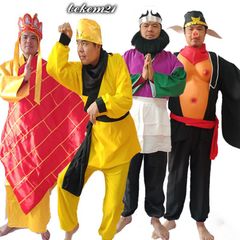 Bộ Trang Phục Tây Du Ký - Set Hóa Trang 4 Thầy Trò Đường Tăng, Tôn Ngộ Không, Sa Tăng, Chư Bát Giới - Quà Tặng Fan Hâm Mộ