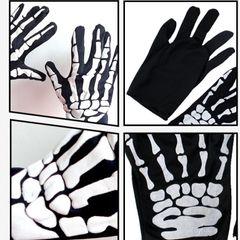 Găng Tay Xương Ma Kinh Dị - Găng Tay Thần Chết Cho Lễ Hội Hoá Trang Halloween - Phụ Kiện Độc Đáo Cho Fan Kinh Dị