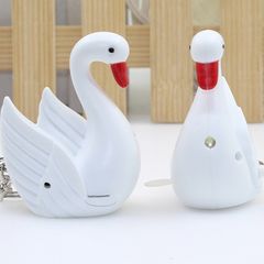 Móc Khóa Thiên Nga Đèn Led Phát Sáng + Nhạc - Móc Khóa Dễ Thương Độc Đáo, Quà Tặng Thú Vị Cho Fan Mềm Yêu Thích