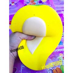 Squishy Nửa Quả Xoài Khổng Lồ - Đồ Chơi Trẻ Em Mềm Mại, Màu Sắc Đa Dạng - Phù Hợp Cho Trẻ Nhỏ và Người Lớn