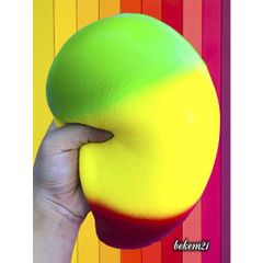 Squishy Nửa Quả Xoài Khổng Lồ - Đồ Chơi Trẻ Em Mềm Mại, Màu Sắc Đa Dạng - Phù Hợp Cho Trẻ Nhỏ và Người Lớn