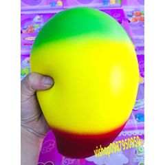 Squishy Nửa Quả Xoài Khổng Lồ - Đồ Chơi Trẻ Em Mềm Mại, Màu Sắc Đa Dạng - Phù Hợp Cho Trẻ Nhỏ và Người Lớn