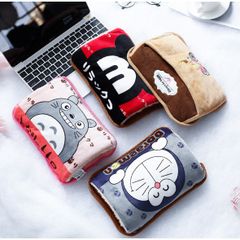 Túi Sưởi Hình Thú Đáng Yêu - Chườm Nóng Lạnh Ngẫu Nhiên, Giảm Đau, Giữ Ấm, Thú Cưng Động Lực Sưởi Ấm Mùa Đông