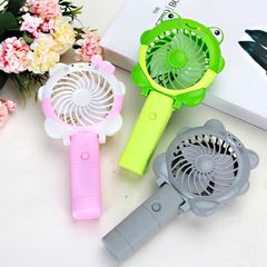 Quạt mini cầm tay hình thú dễ thương - Quạt sạc pin, gập gọn lý tưởng cho du lịch và sử dụng cá nhân