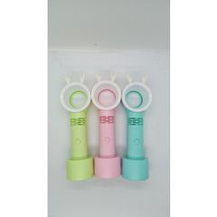 Quạt Mini Cẩm Tay Không Cánh An Toàn - Quạt Sạc USB Du Lịch Thời Trang với Đèn LED - Quà Tặng Tiện Ích cho Mọi Người