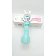 Quạt Mini Cẩm Tay Không Cánh An Toàn - Quạt Sạc USB Du Lịch Thời Trang với Đèn LED - Quà Tặng Tiện Ích cho Mọi Người